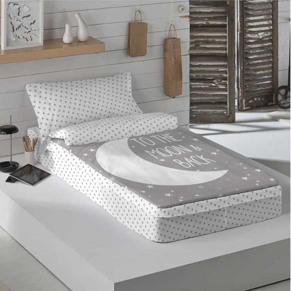 saco nordico sin relleno moon grey gris