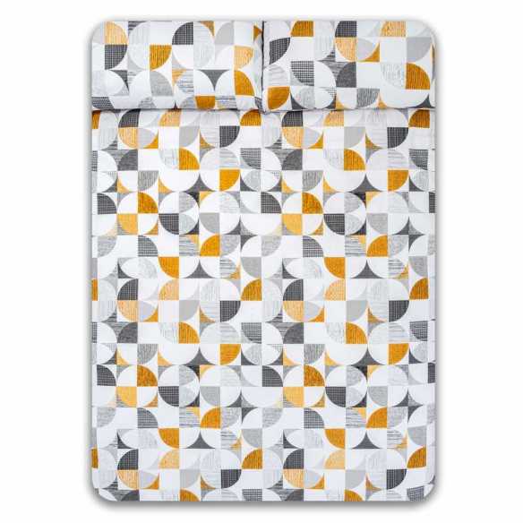 funda relleno nordico gris