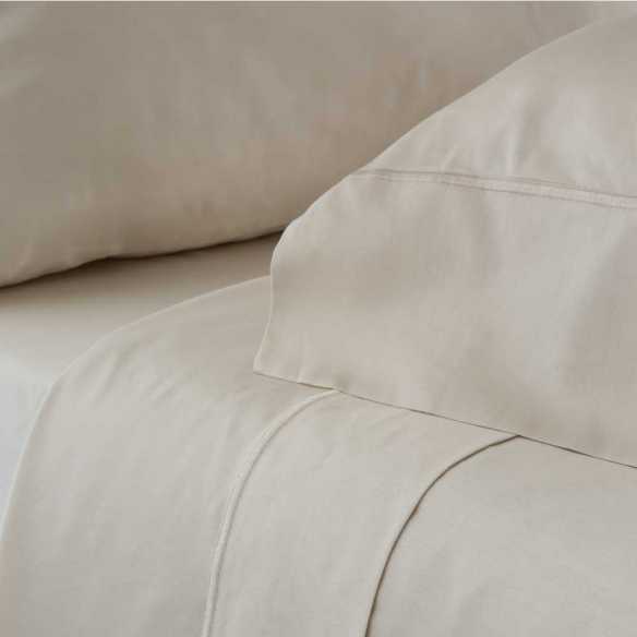 DETALLE SABANA BAMBU BEIGE