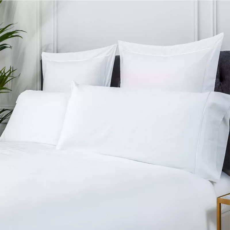 COTTON ARTEAN - Funda nórdica BAMBU ORGÁNICO BLANCO