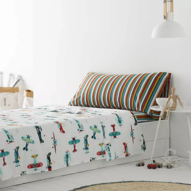 sabana infantil multicolor