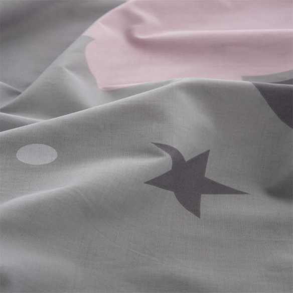 sabana infantil juvenil luna y nube