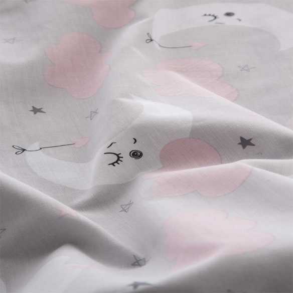 funda de edredon infantil gris