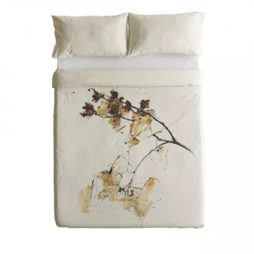 funda nordica algodon 100% beige 2