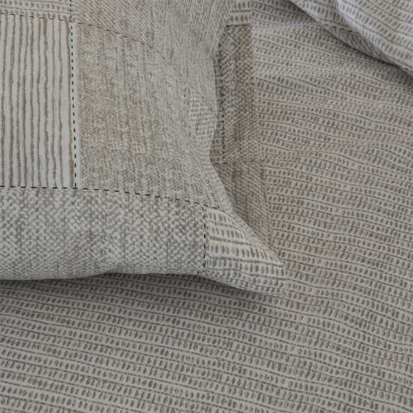 detalle funda nordica beige