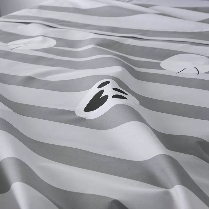 sabanas infantiles color gris