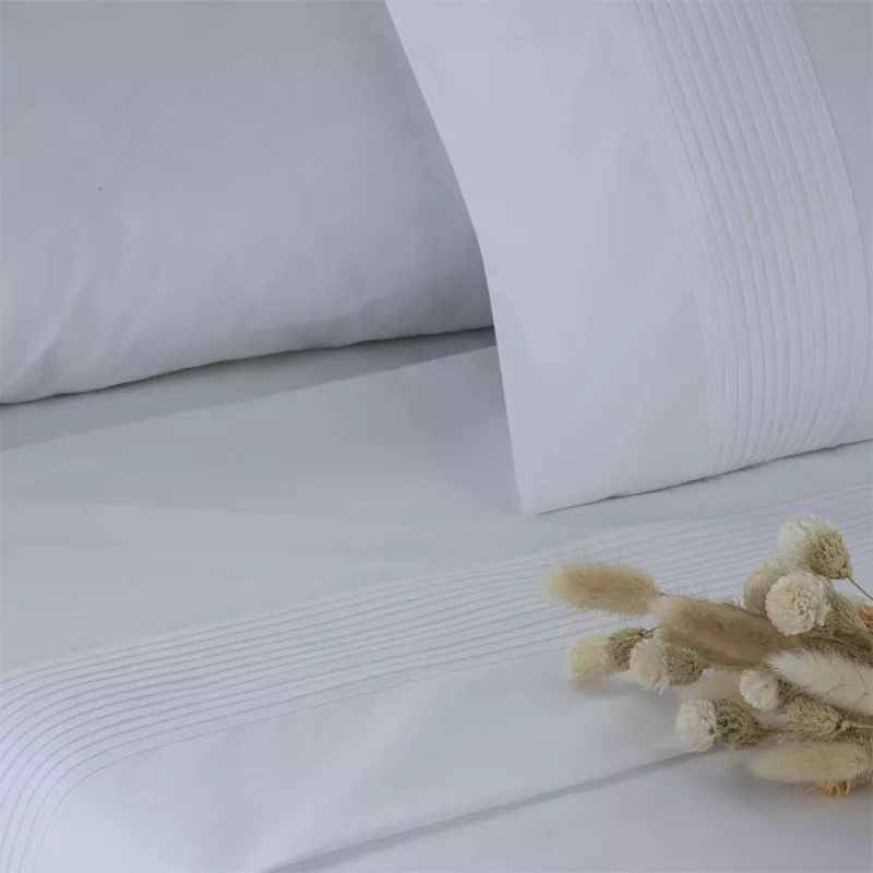 juego de cama blanco 200 hilos
