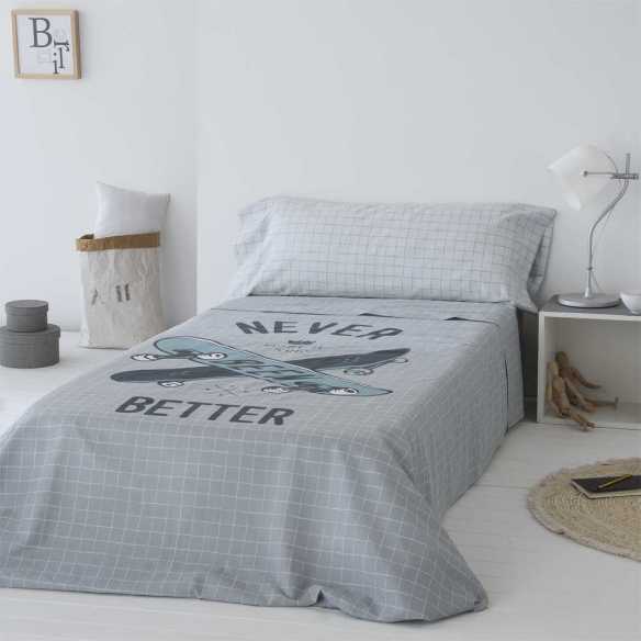 juego de cama patinete skate