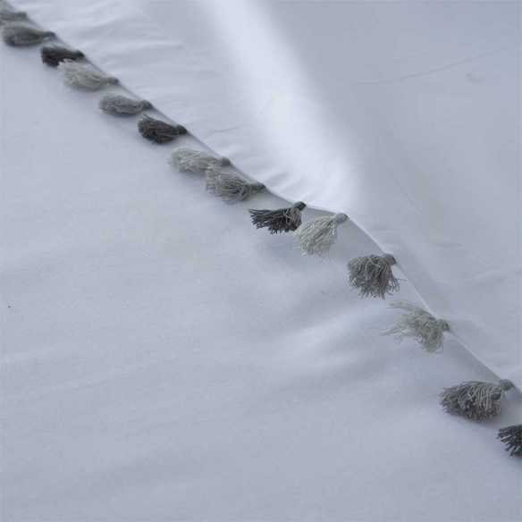 juego de cama blanco