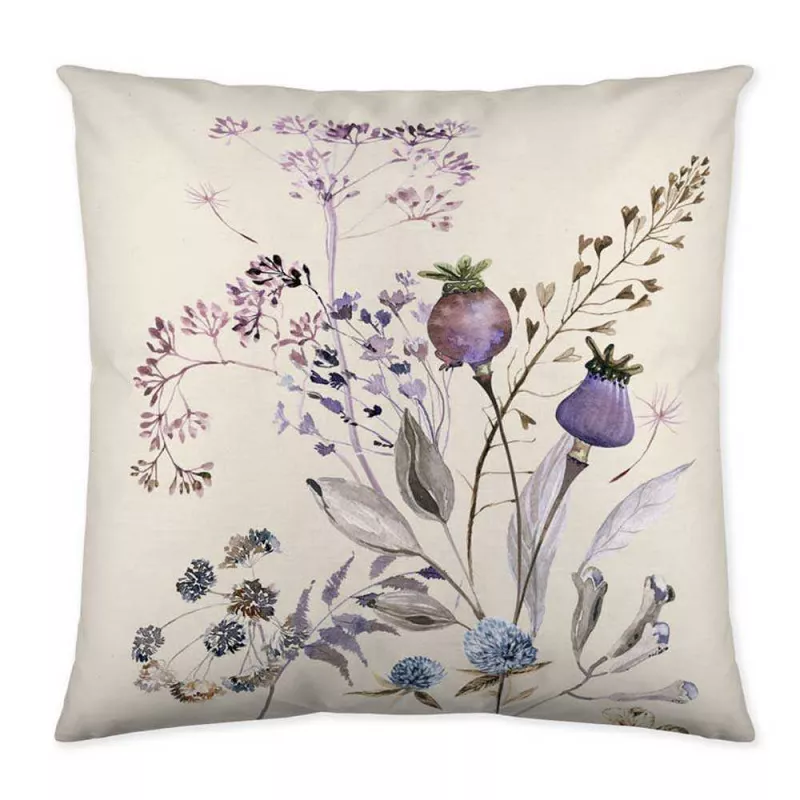 funda de cojín beige