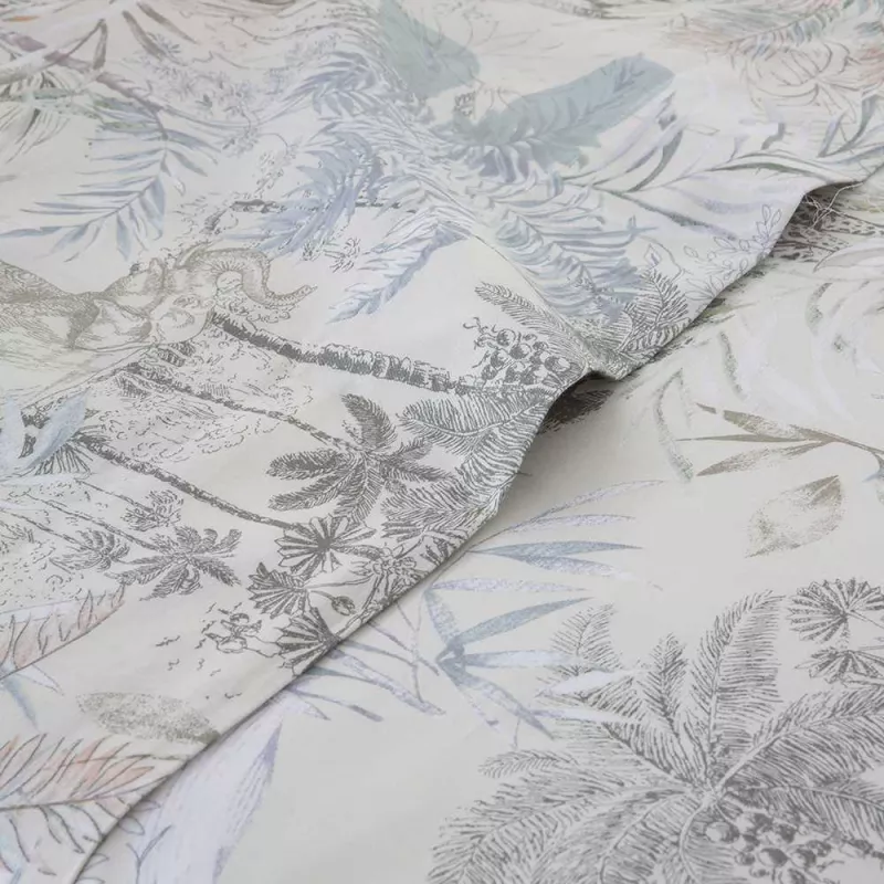 juego de sábanas satén multicolor