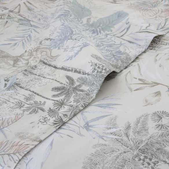 juego de sábanas satén multicolor