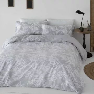 funda nórdica algodón orgánico gris 2