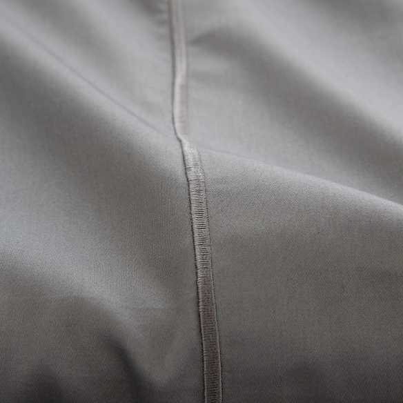 juego de camas satén algodón egipcio 300 hilos gris