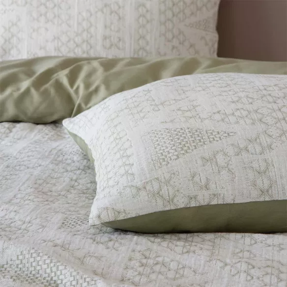 funda nórdica color verde para invierno suave y cálida