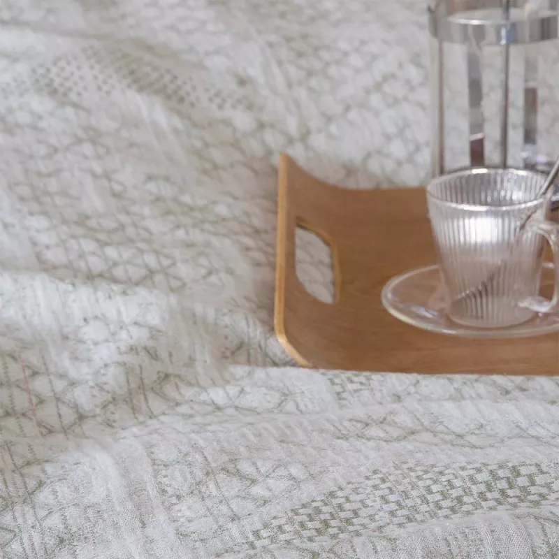 funda edredón nórdico invierno suave transpirable muy agradable verde