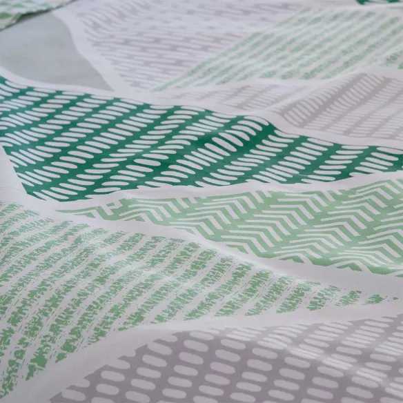 juego de cama verde poliéster algodón todos los tamaños