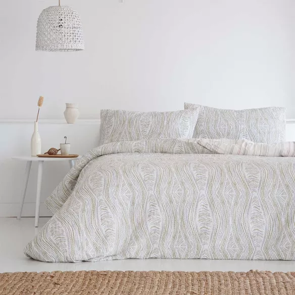 funda relleno nórdico jacquard waffle nido de abeja todos los tamaños verde funda relleno nórdico jacquard waffle nido de abeja todos los tamaños verde