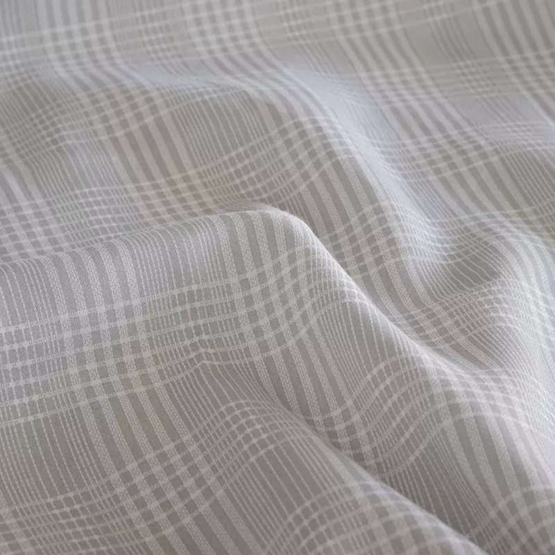 juego cama 150 gris satén algodón 200 hilos