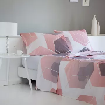 juego de sabanas nude estampadas muy suaves poliéster algodón