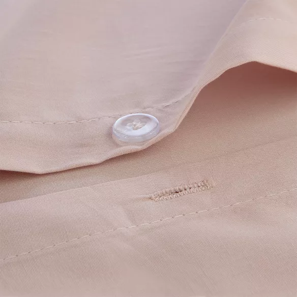 COTTON ARTEAN - Funda nórdica modelo NOA NUDE percal algodon 200 HILOS