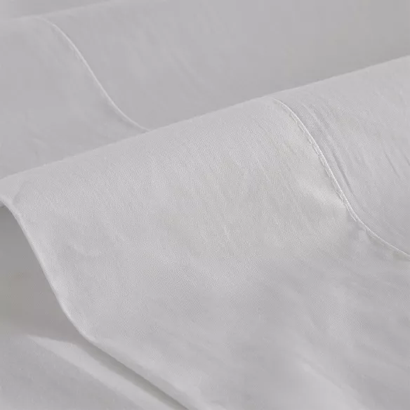 juego de cama sábanas blancas lisas algodón 200 hilos