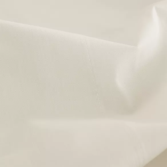 juego sábanas con bajera percal 200 hilos beige