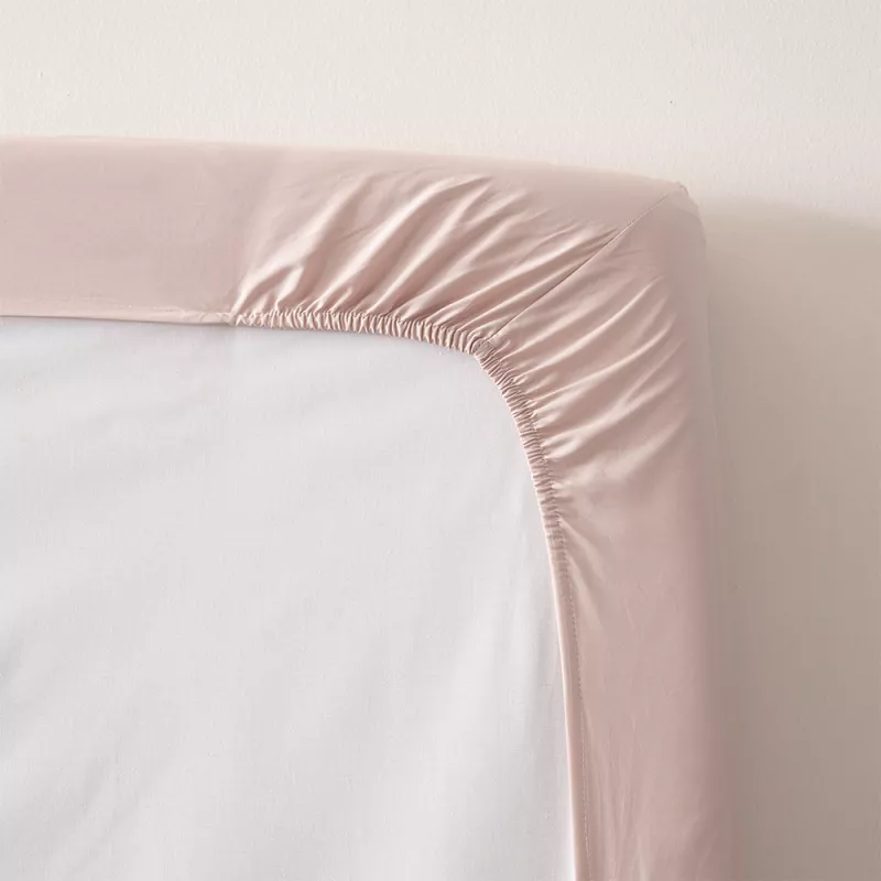 sábana bajera ajustable nude liso algodón 200 hilos