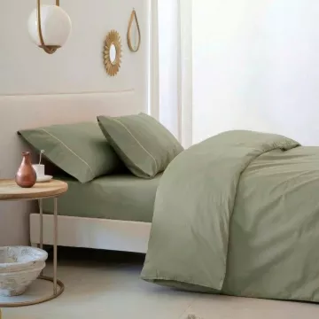 funda edredón nórdico satén 300 hilos verde
