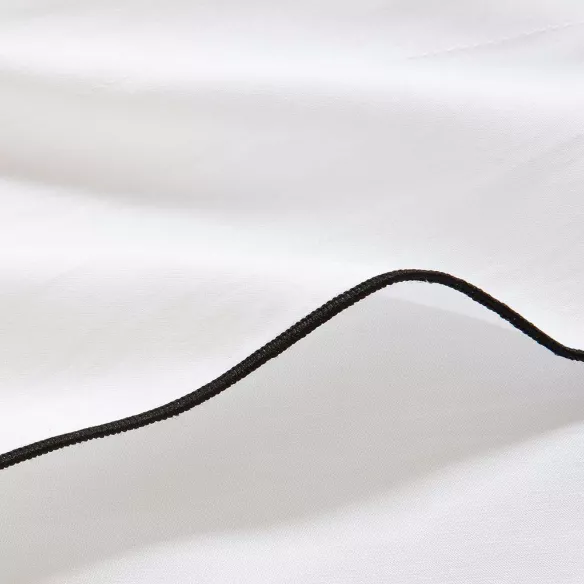 juego de sábanas satén algodón egipcio 300 hilos blanco