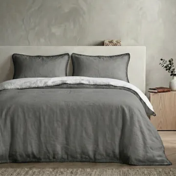 funda nórdica blanco y gris 2