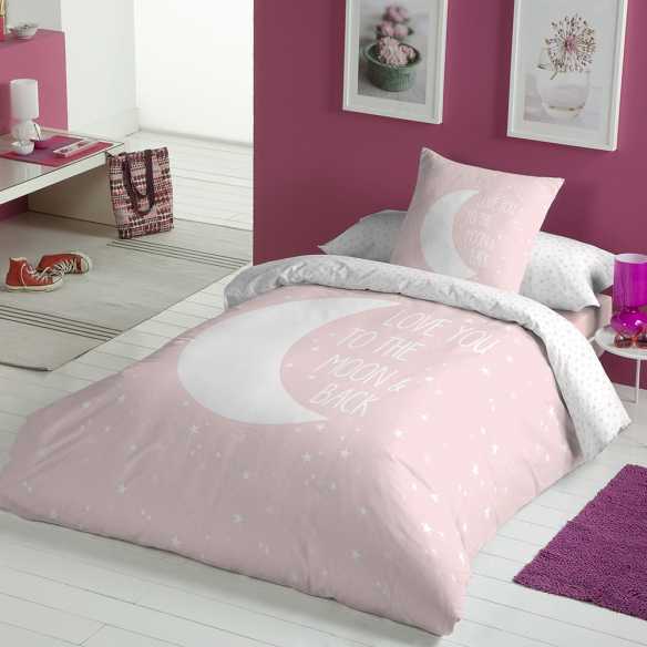 funda nordica infantil juvenil rosa