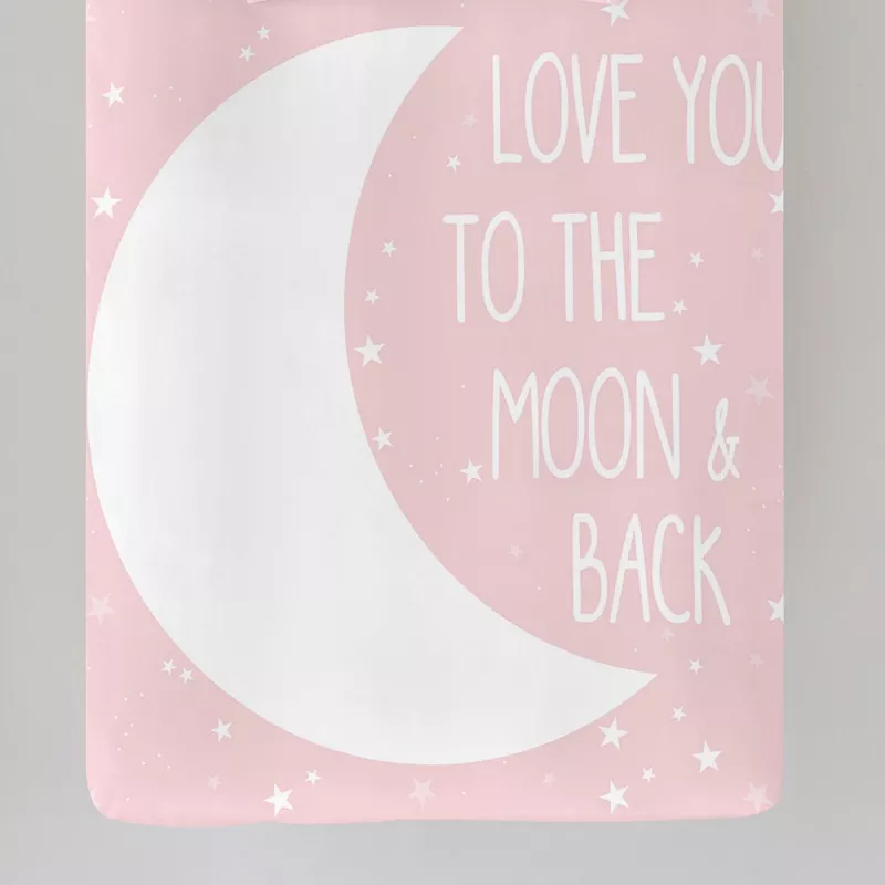detalle funda nordica rosa moon pink